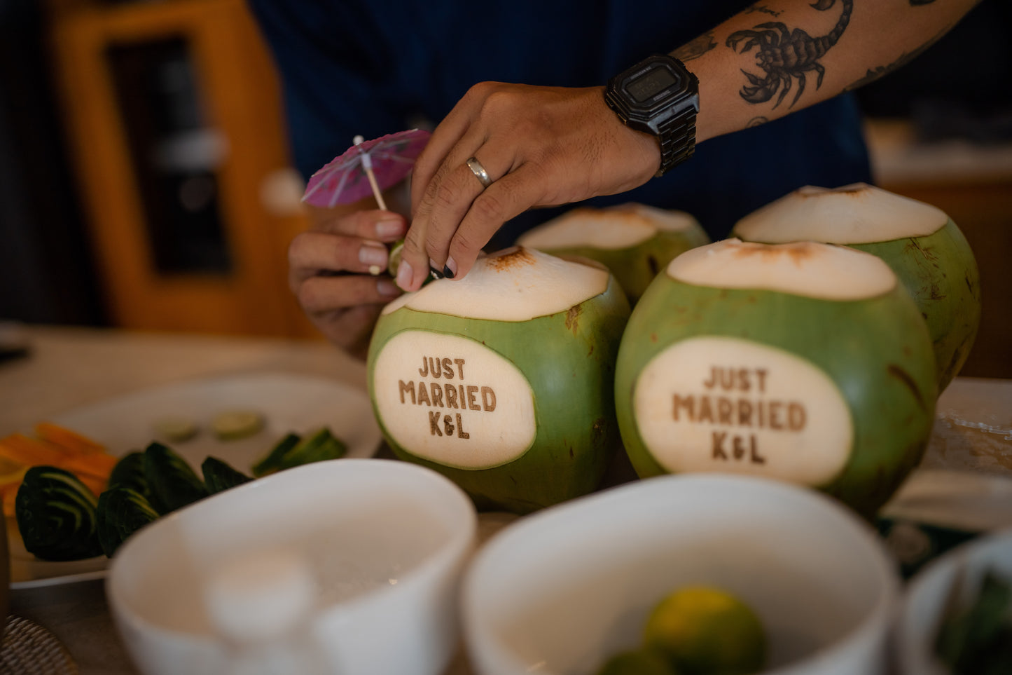 CUSTOMISE YOUR BIRTHDAY COCONUT